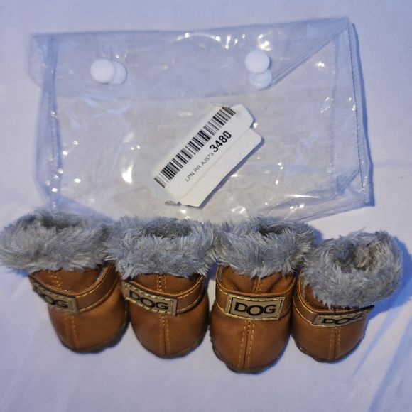 Dog Australia Boots Pet Antiskid Winter Paw Protectors 4-pcs Set - Picture 2 of 3